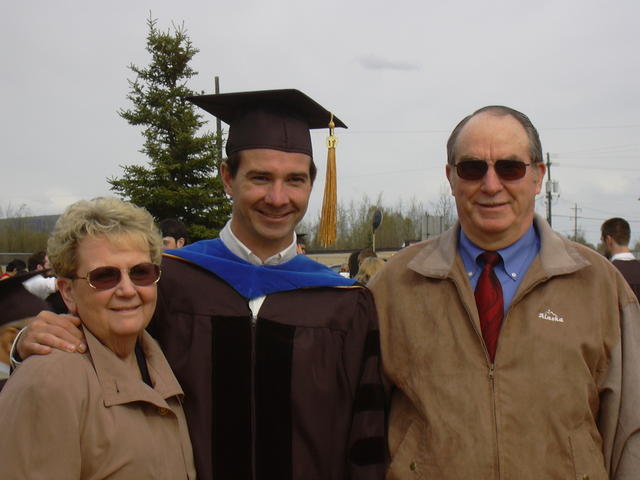 With Mom and Dad