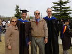 With Mom, Dad, and Larry