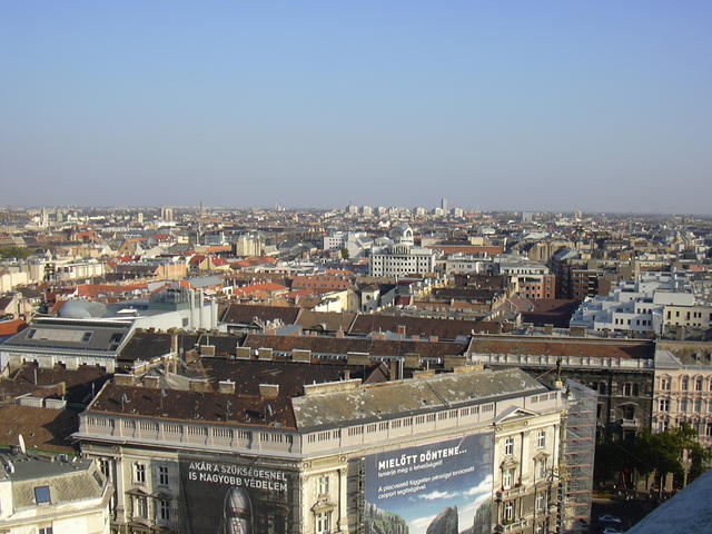 View from St. Stephen's Basilica