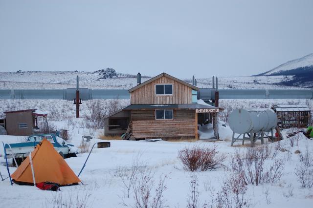 Friday night camp site